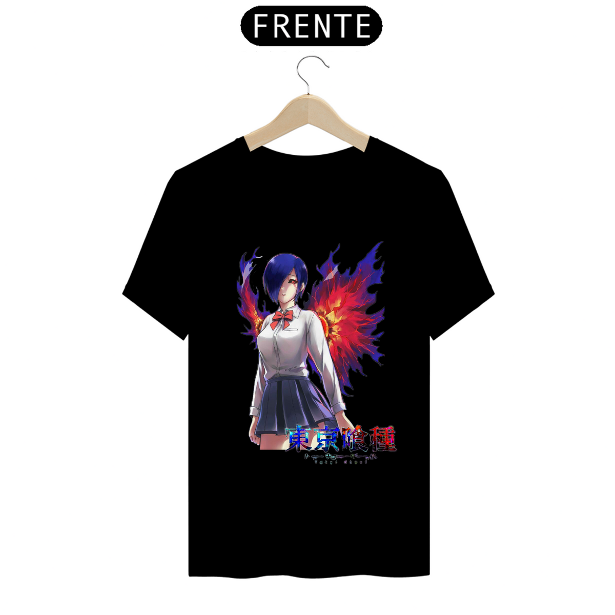 Nome do produto: Camiseta - Touka (Tokyo Ghoul)