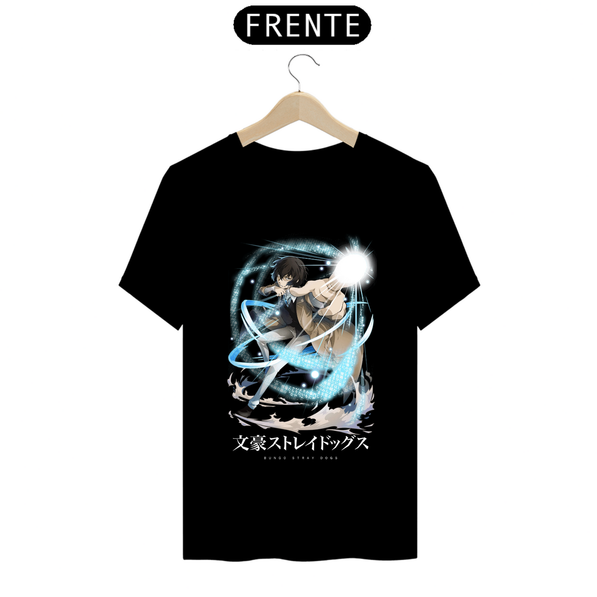 Nome do produto: Camiseta - Dazai Osamu (Bungo Stray Dogs)