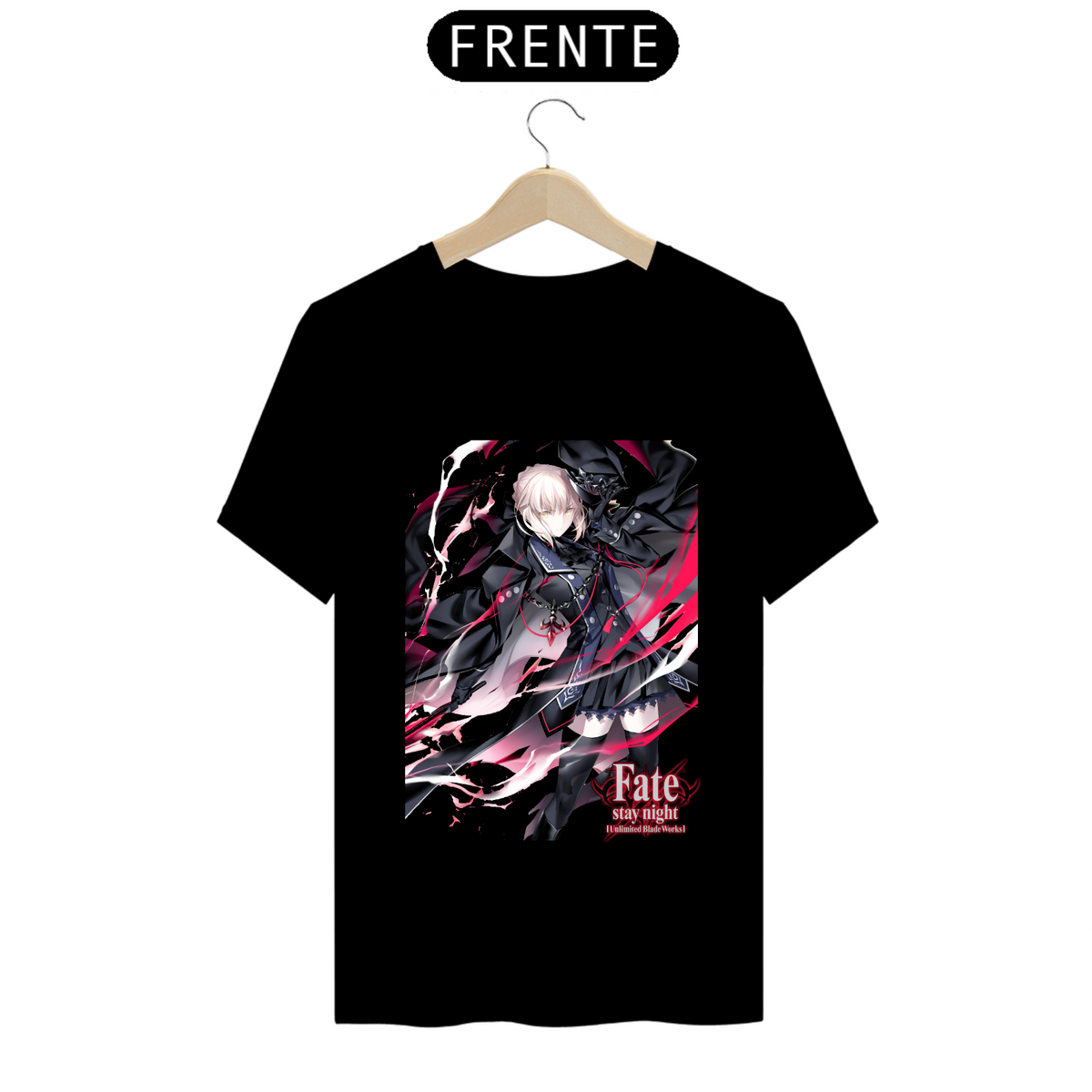 Nome do produto: Camiseta - Saber Alter (Fate/Stay Night)