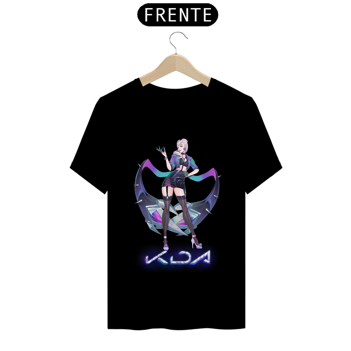 Nome do produto: Camiseta - Evelynn KDA (League of Legends)