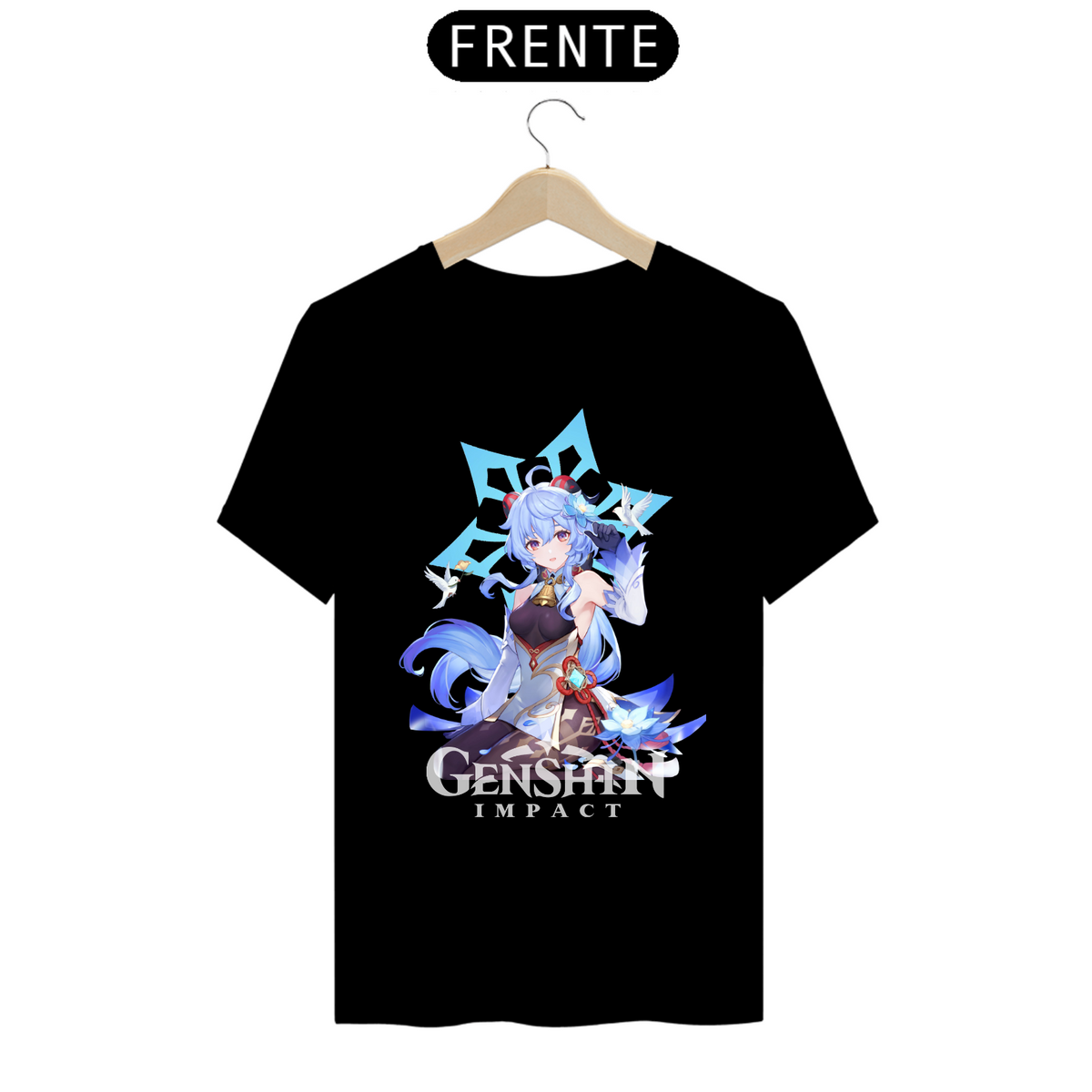 Nome do produto: Camiseta - Ganyu (Genshin Impact)