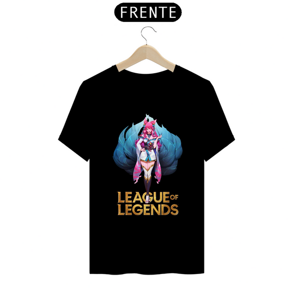 Camiseta - Ahri Florescer Espiritual (League of Legends)