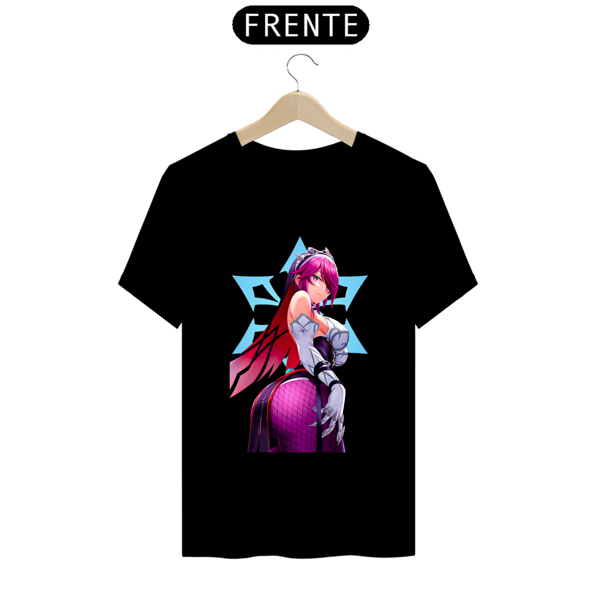 Nome do produto: Camiseta - Rosaria (Genshin Impact)