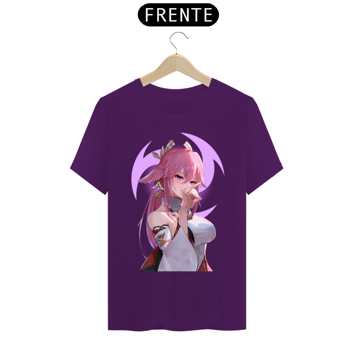 Nome do produto: Camiseta - Yae Miko (Genshin Impact)