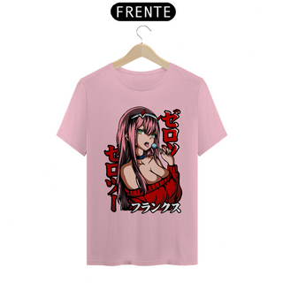 Nome do produtoCamiseta - Zero Two (Darling in the Franxx)