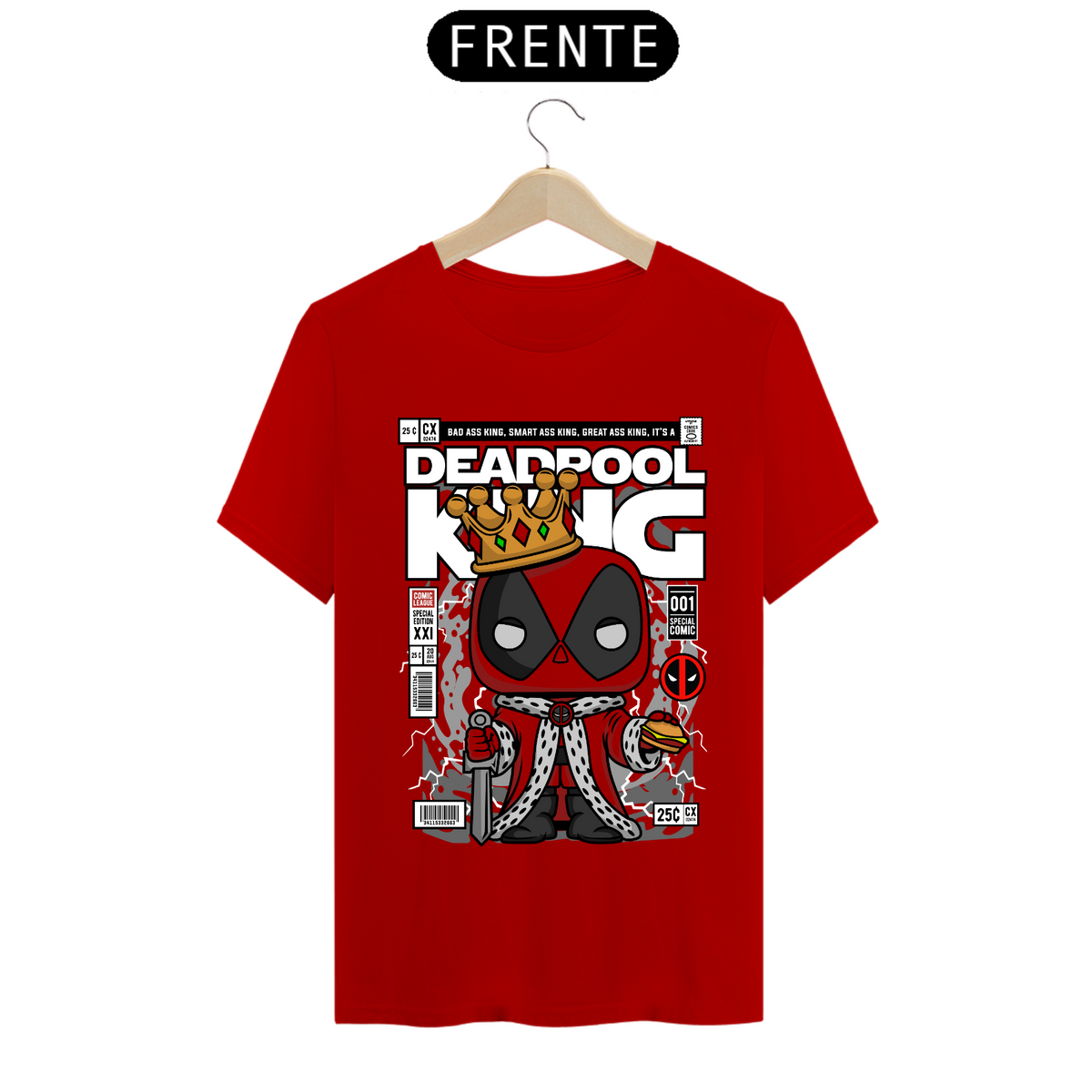 Nome do produto: Camiseta - Funko Deadpool King