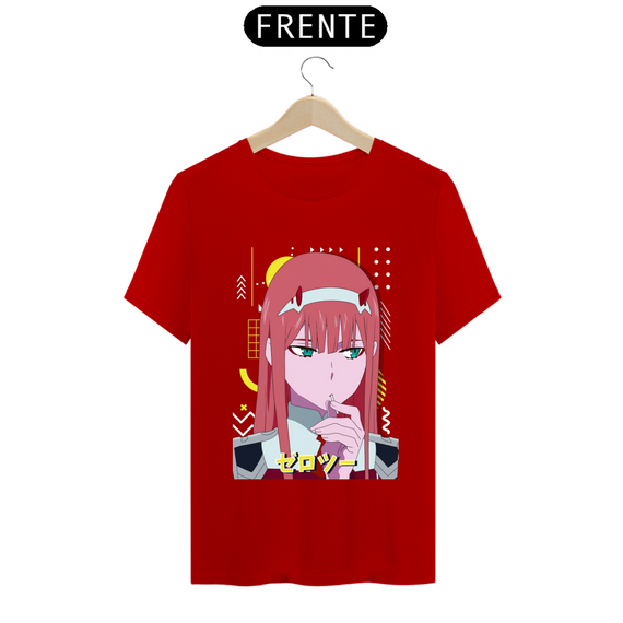 Camiseta - Zero Two (Darling in the Franxx)