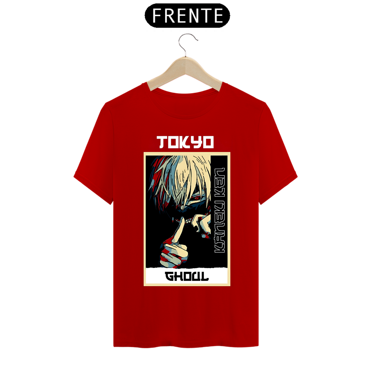 Nome do produto: Camiseta - Kaneki Ken (Tokyo Ghoul)