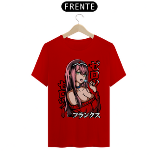 Nome do produtoCamiseta - Zero Two (Darling in the Franxx)