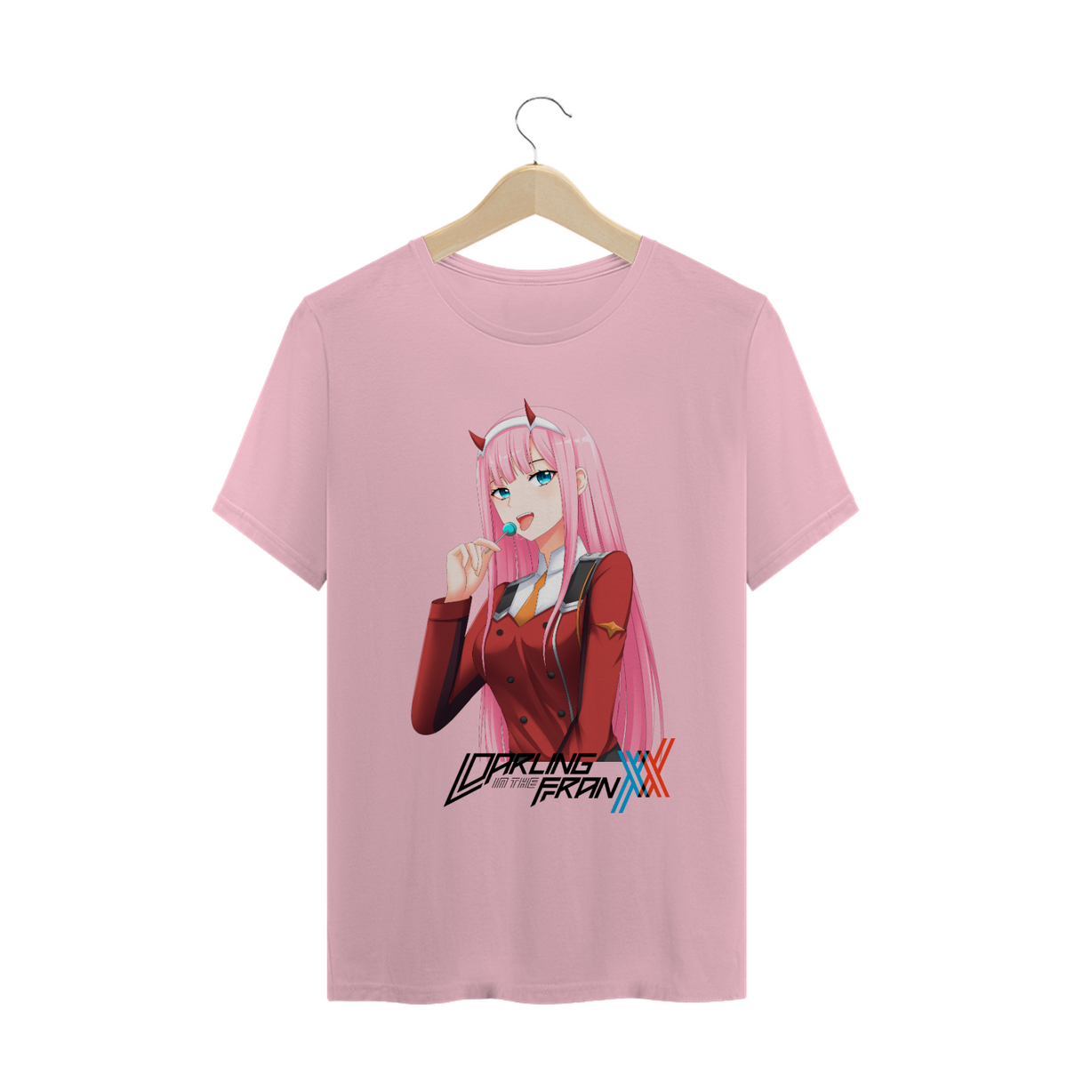 Nome do produto: Camisa - Zero Two (Darling in the Franxx)