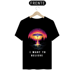 Nome do produtoCamiseta I Want to Believe