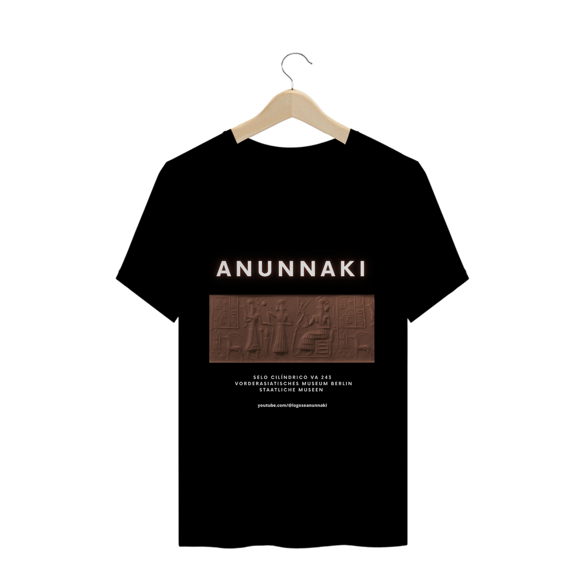 Nome do produtoCamiseta Anunnaki Selo VA 243 Museu Preta