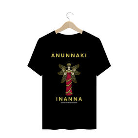 Camiseta Anunnaki Inanna cor preta