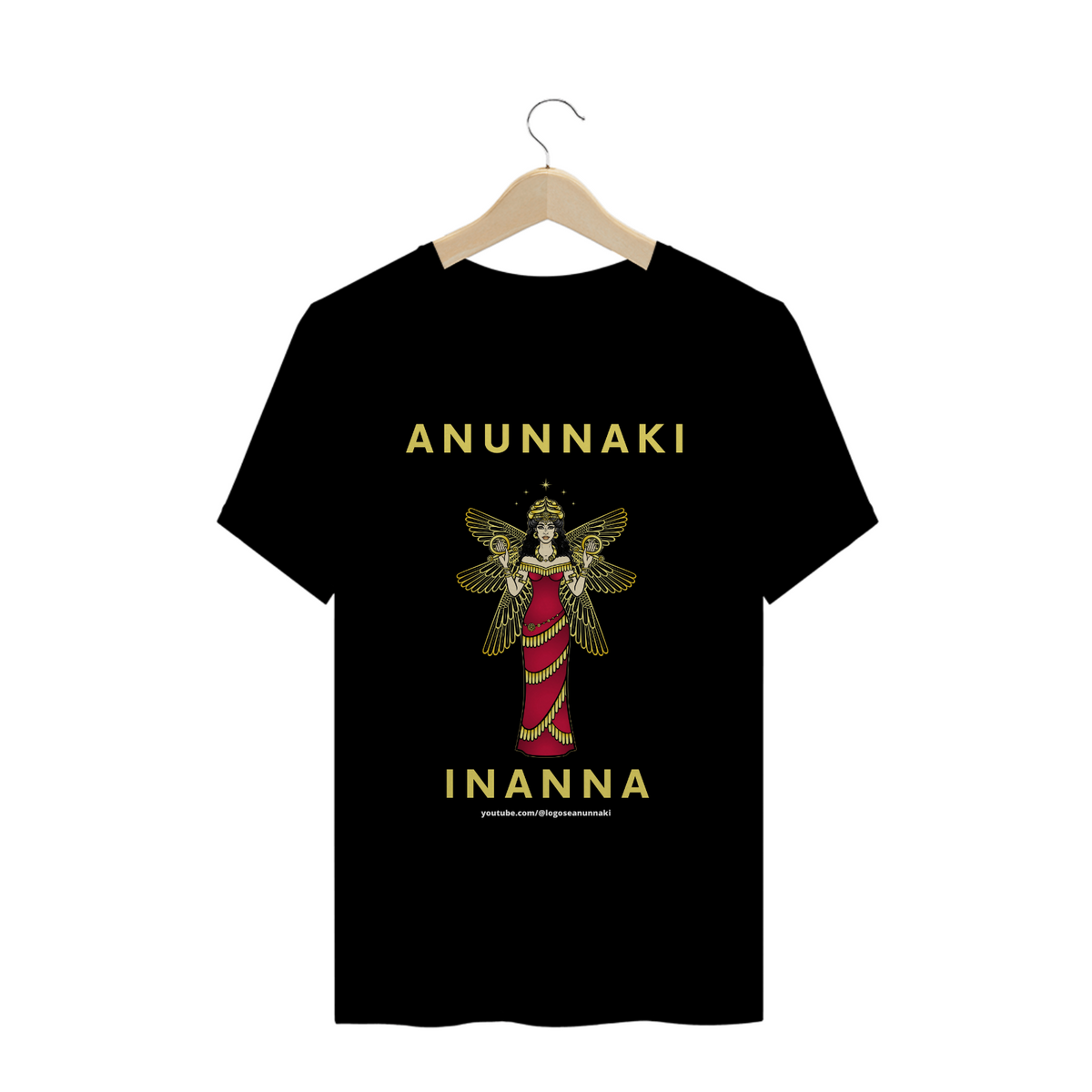 Nome do produtoCamiseta Anunnaki Inanna cor preta