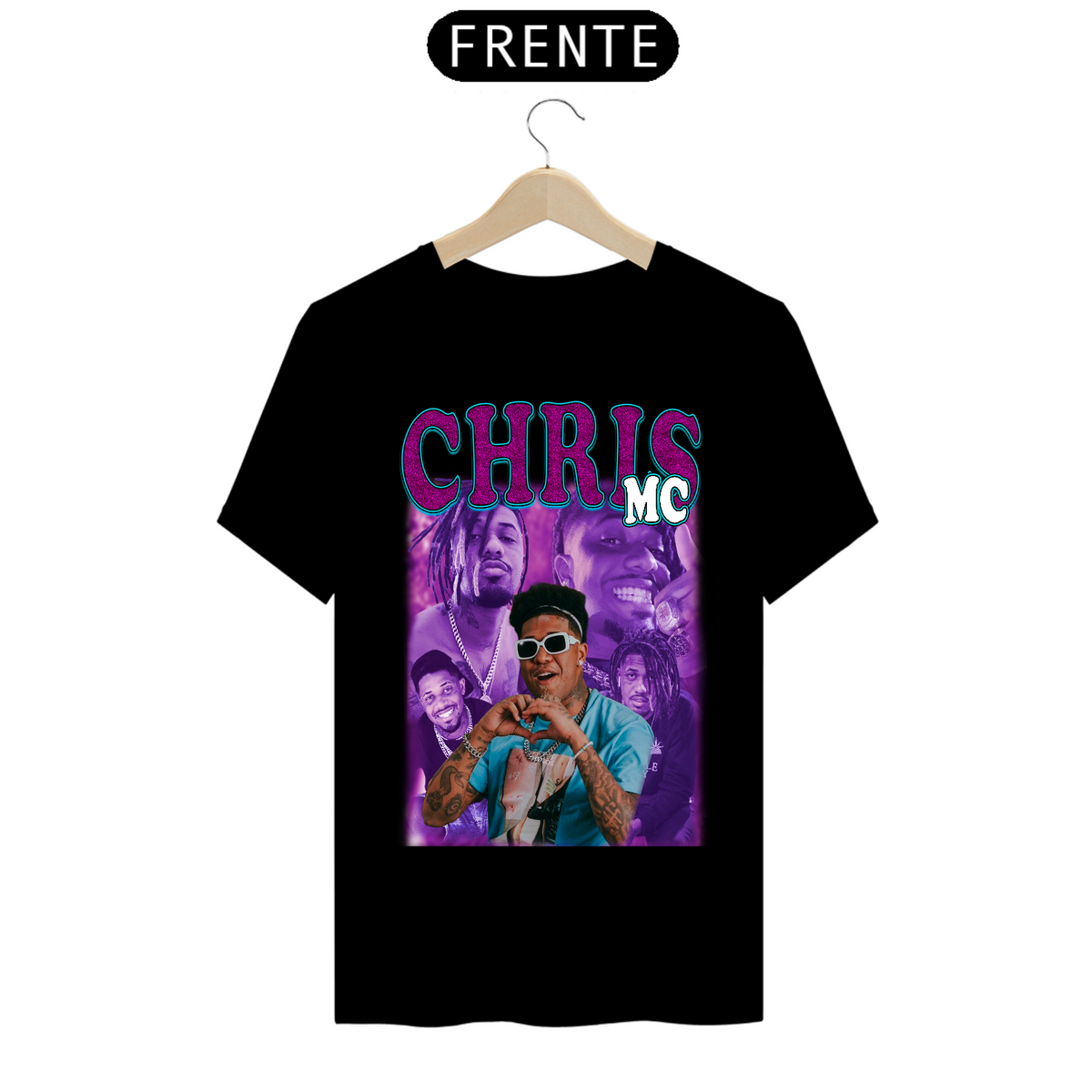 Nome do produto: Camiseta Chris Mc