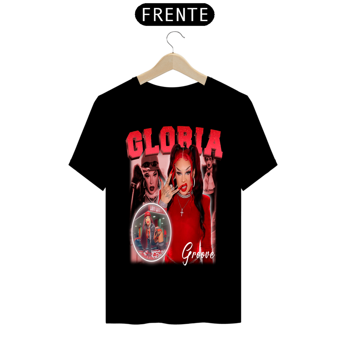 Nome do produto: Camiseta Gloria Groove