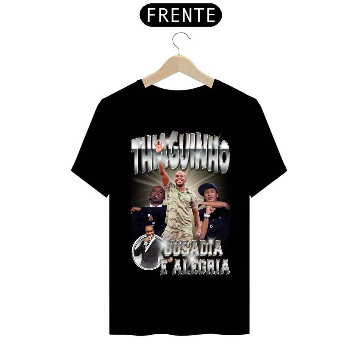 Nome do produto: Camiseta Thiaguinho