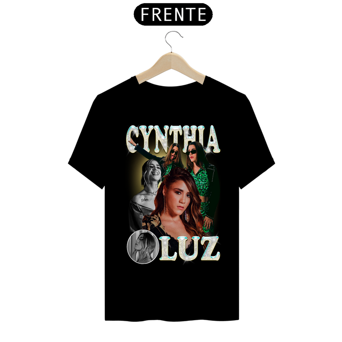 Nome do produto: Camiseta Cynthia Luz