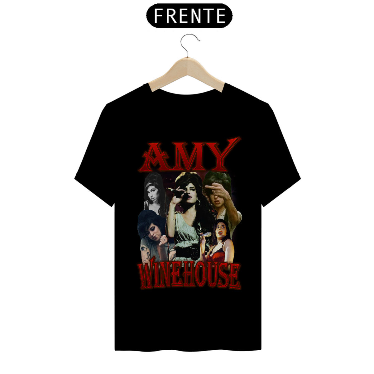 Nome do produto: Camiseta Amy Winehouse