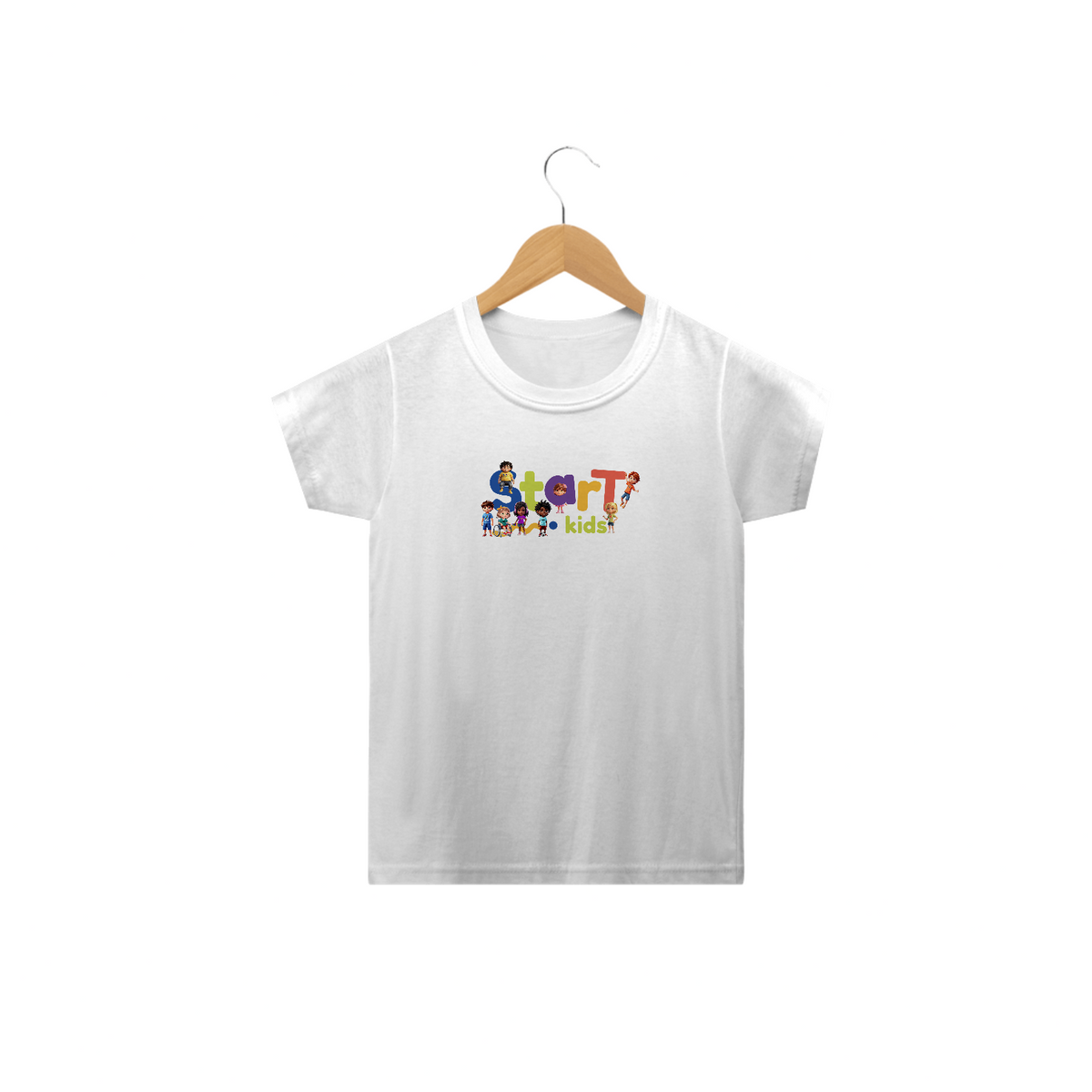 Nome do produto: Camiseta Algodão Infantil Turma do Wes