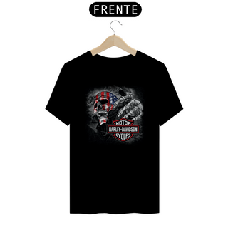 CAMISETA C. AMERICAN SKULL