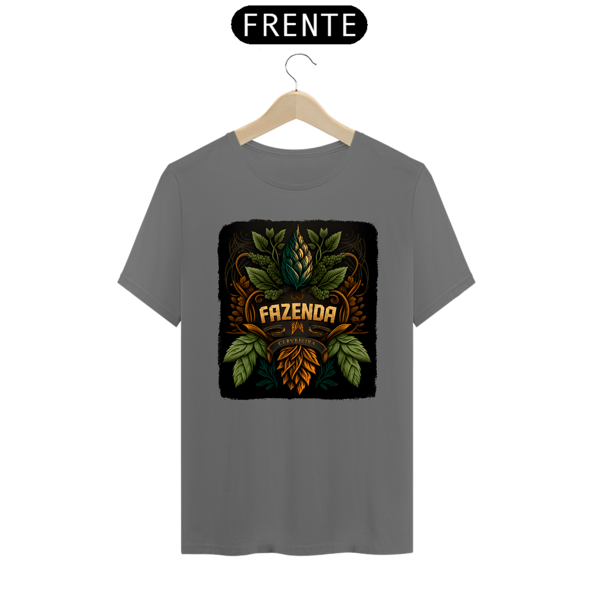 Nome do produto: Camiseta Estonada - Fazenda Cervejeira Lúpulos