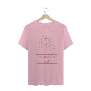 Nome do produtokarma is a cat Tshirt- Taylor Swift