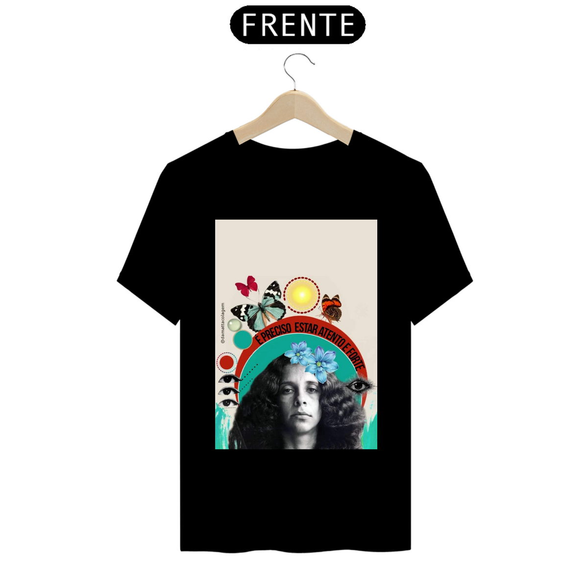 Nome do produto: Camisa Personalizada Gal Costa