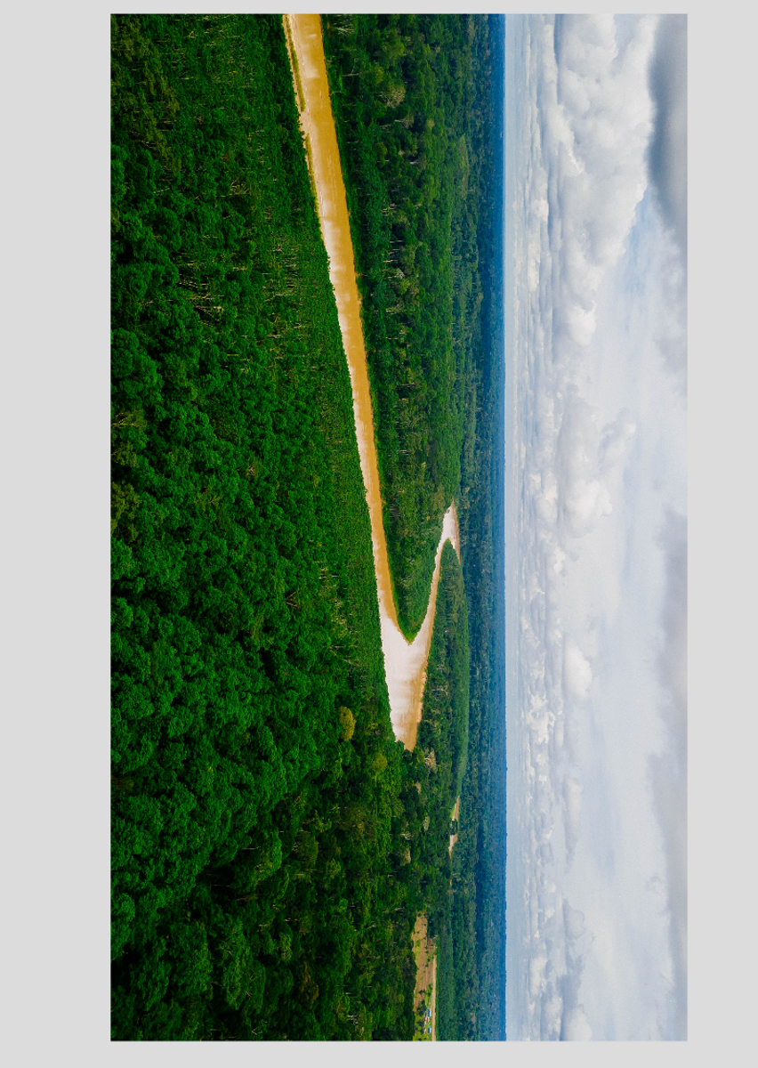 Nome do produto: Rio da  Amazônia - Coleção Amazônia Ancestral - Papel Fotográfico