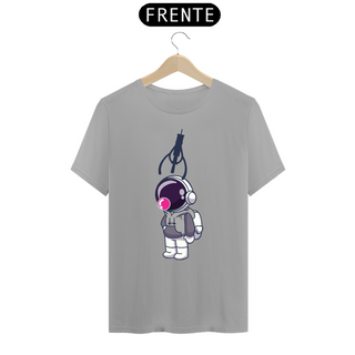 Nome do produtoPega o Astronauta Camiseta Masculina