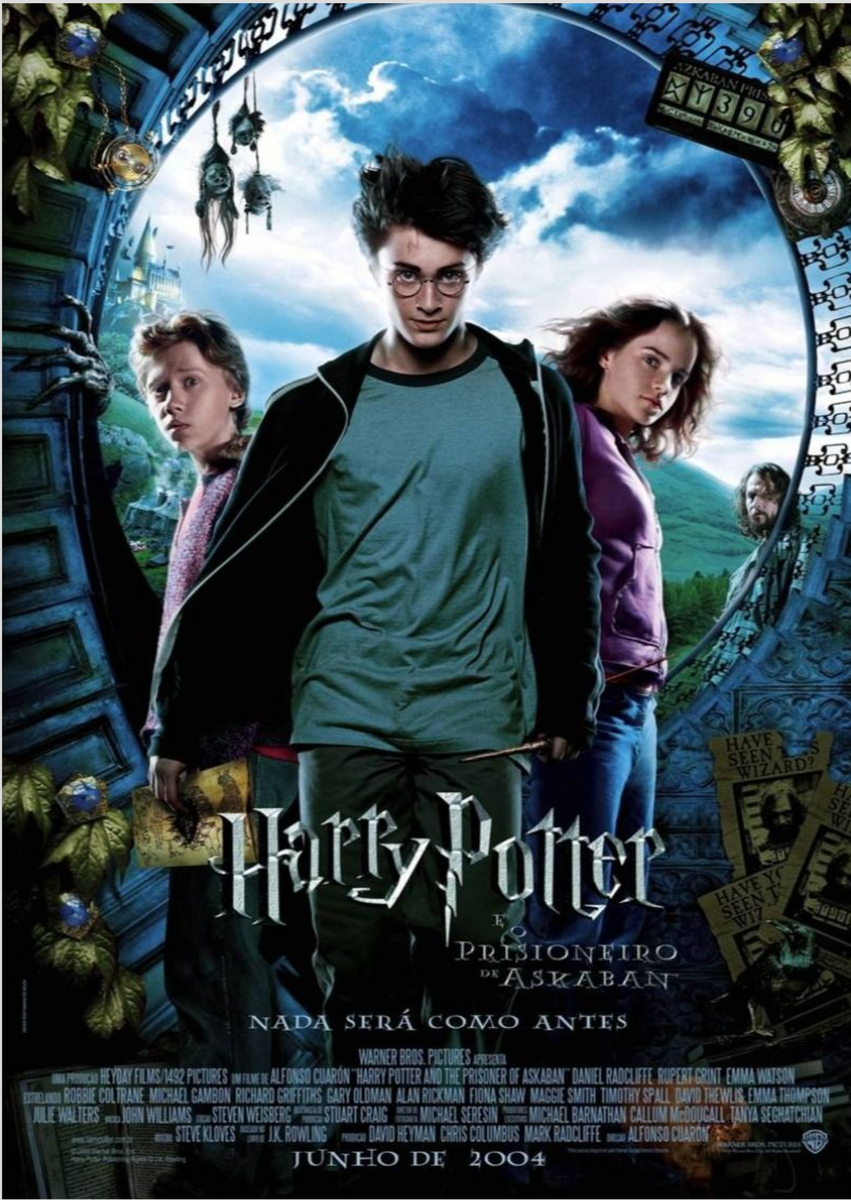 Nome do produto: Harry Potter e o Prisioneiro de Azkaban Poster 59x84cm