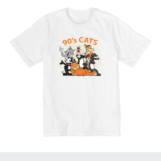 Nome do produtoCamiseta Infantil 90's Cats