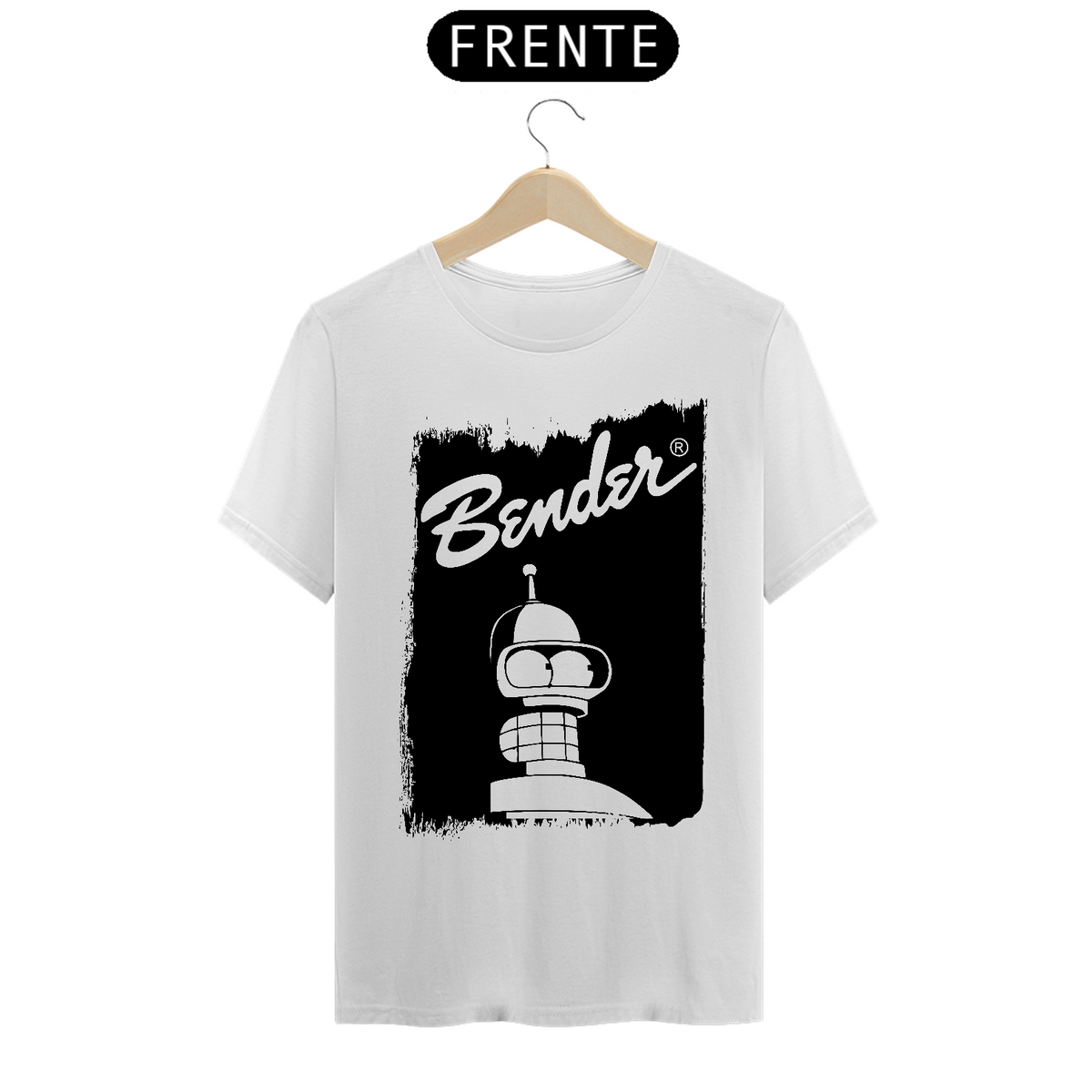 Nome do produto: Bender Camiseta Masculina Clara