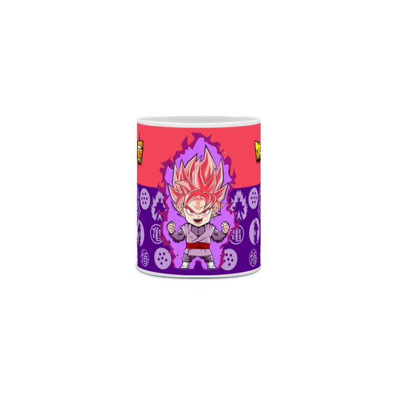 Caneca Dragonball Goku Black SSJ