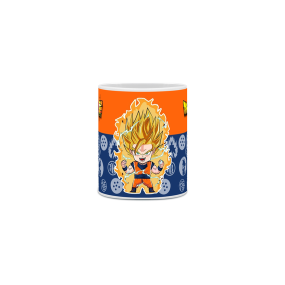 Caneca Dragonball Goku SSJ