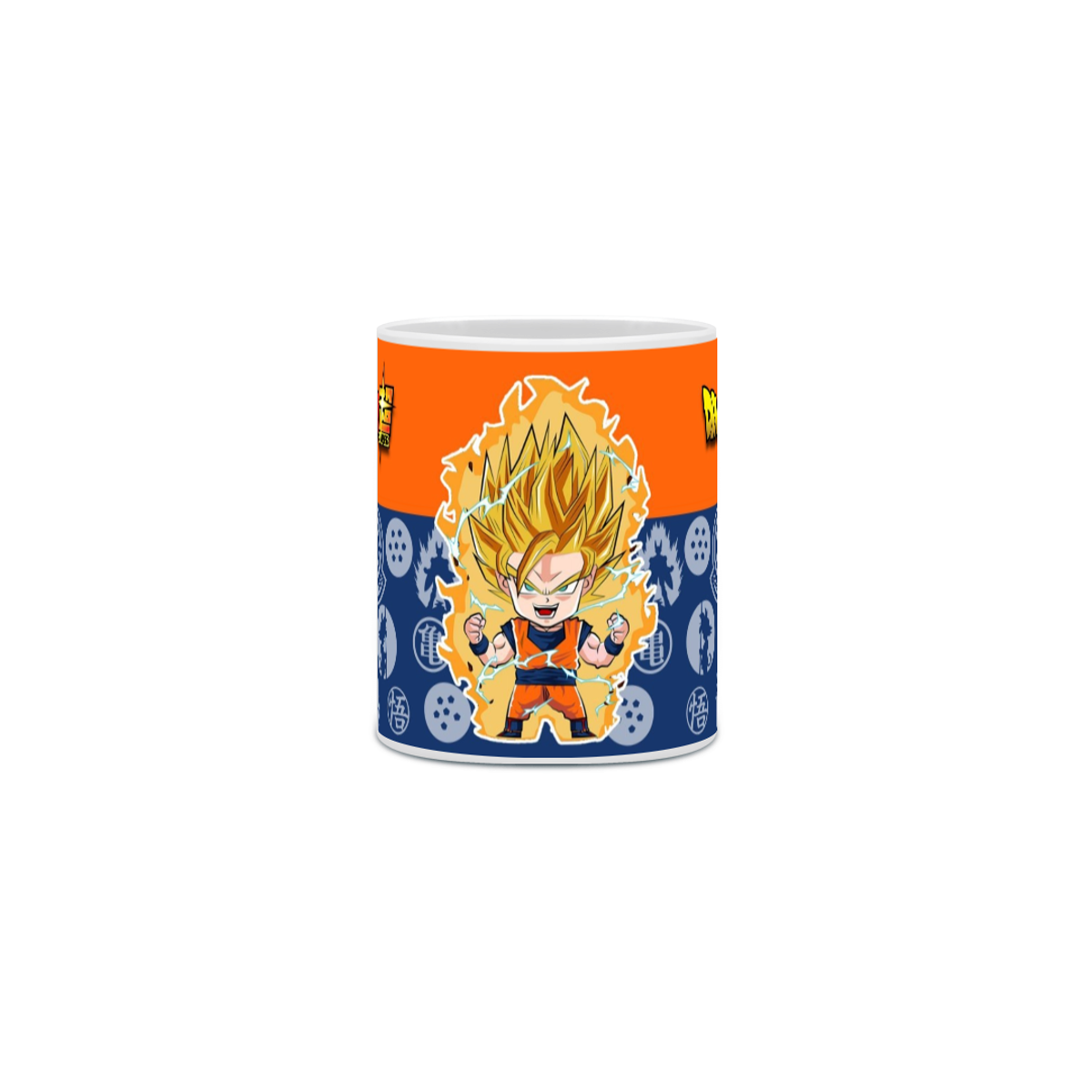 Nome do produto: Caneca Dragonball Goku SSJ