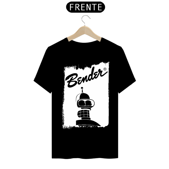 Bender Camiseta Masculina Escura