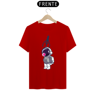 Nome do produtoPega o Astronauta Camiseta Masculina