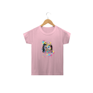 Nome do produtoCamiseta Infantil Astronaut Cat