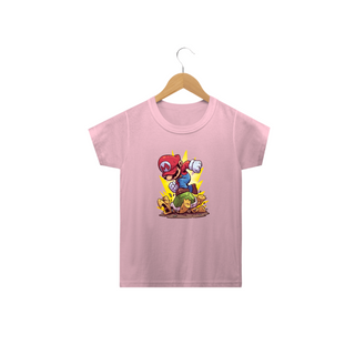 Nome do produtoBad Mario Camiseta Infantil