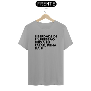 Nome do produtoCamiseta - Liberdade de expressão, deixa eu falar #2