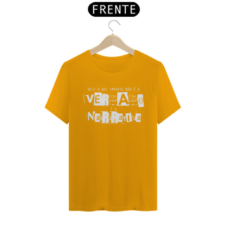 Nome do produtoCamiseta - O que importa é a narrativa