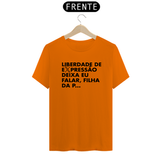 Nome do produtoCamiseta - Liberdade de expressão, deixa eu falar #2