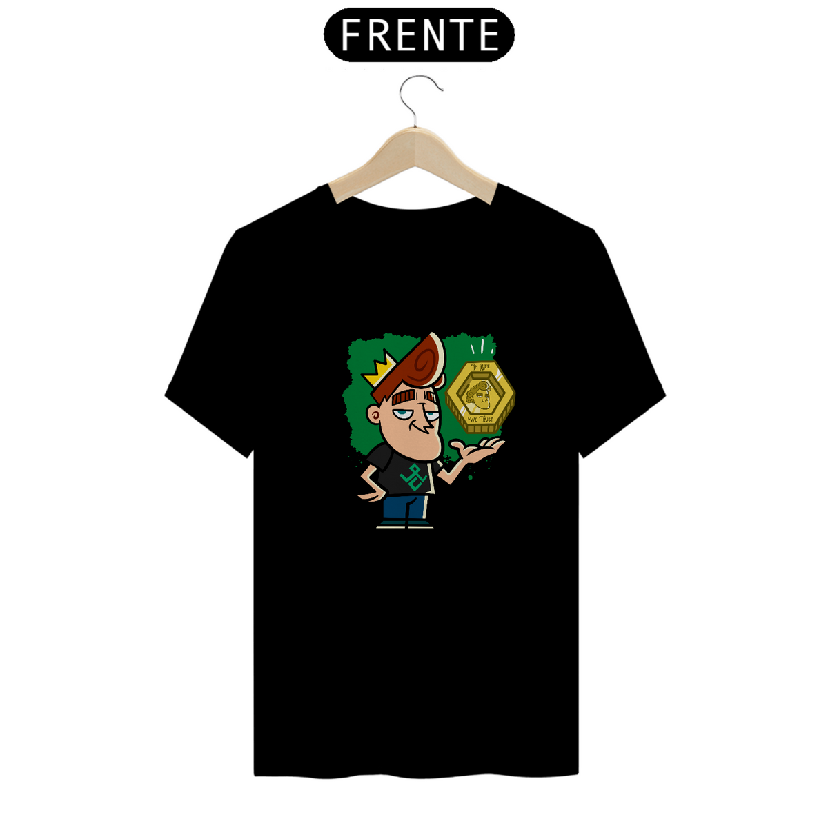 Nome do produto: Camiseta - Chiefzinho com Bifecoin