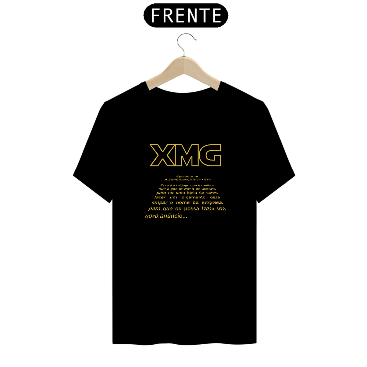 Nome do produto: Camiseta - XMG Esse é o tal jogo