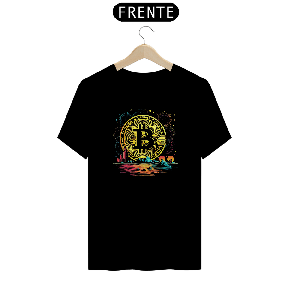 Nome do produto: Camiseta - Bitcoin NY