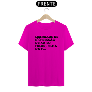 Nome do produtoCamiseta - Liberdade de expressão, deixa eu falar #2