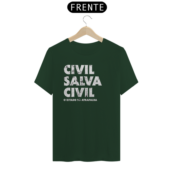 Camiseta - Civil salva civil