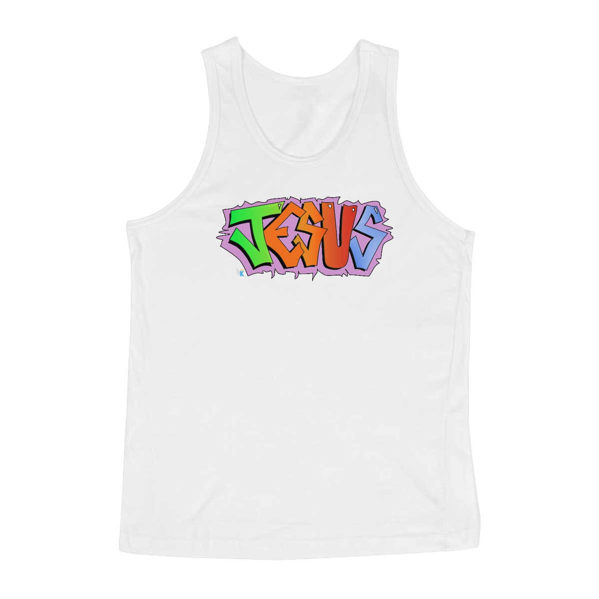 Nome do produto: Grafite Jesus - Camiseta regata