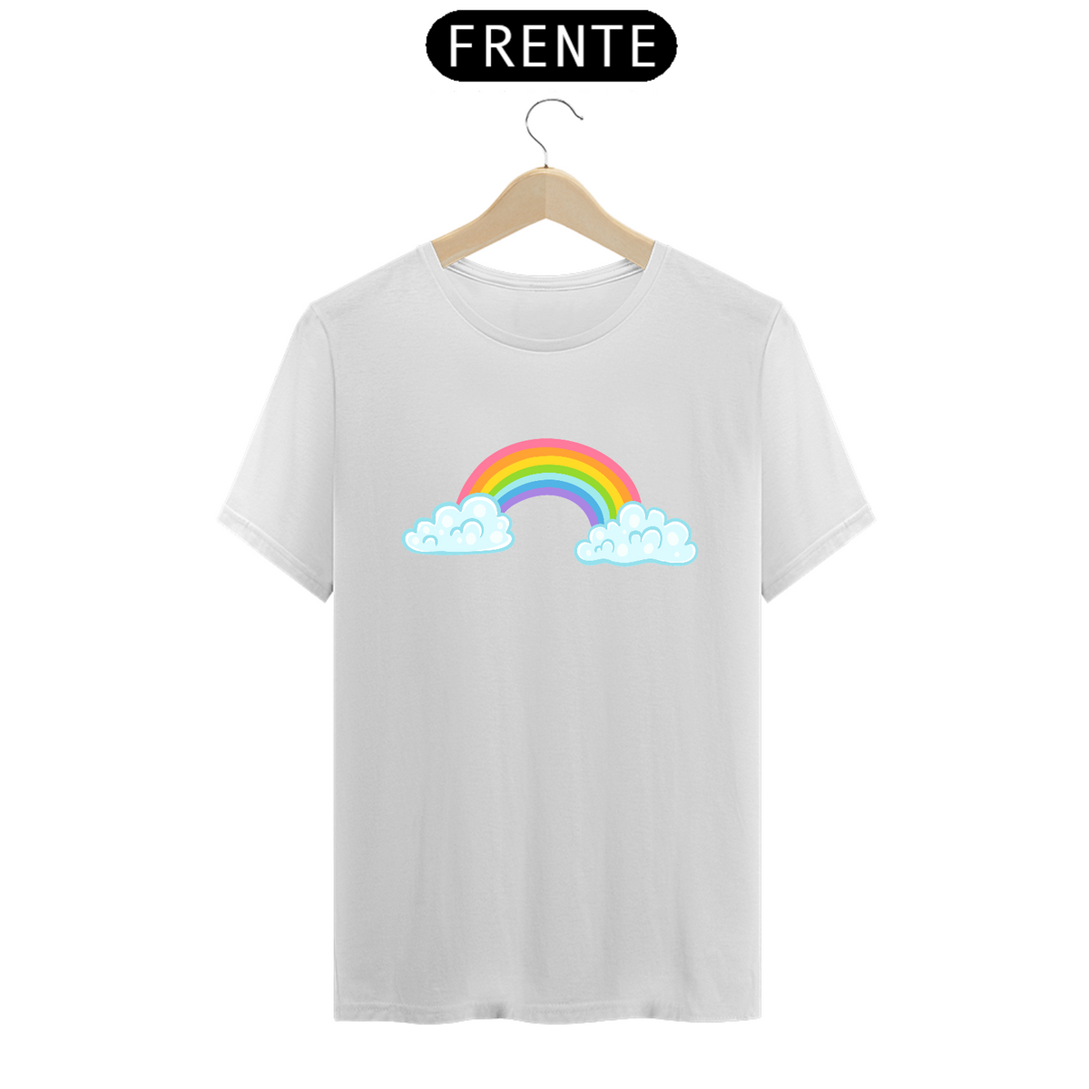 Nome do produto: Camiseta arco-íris